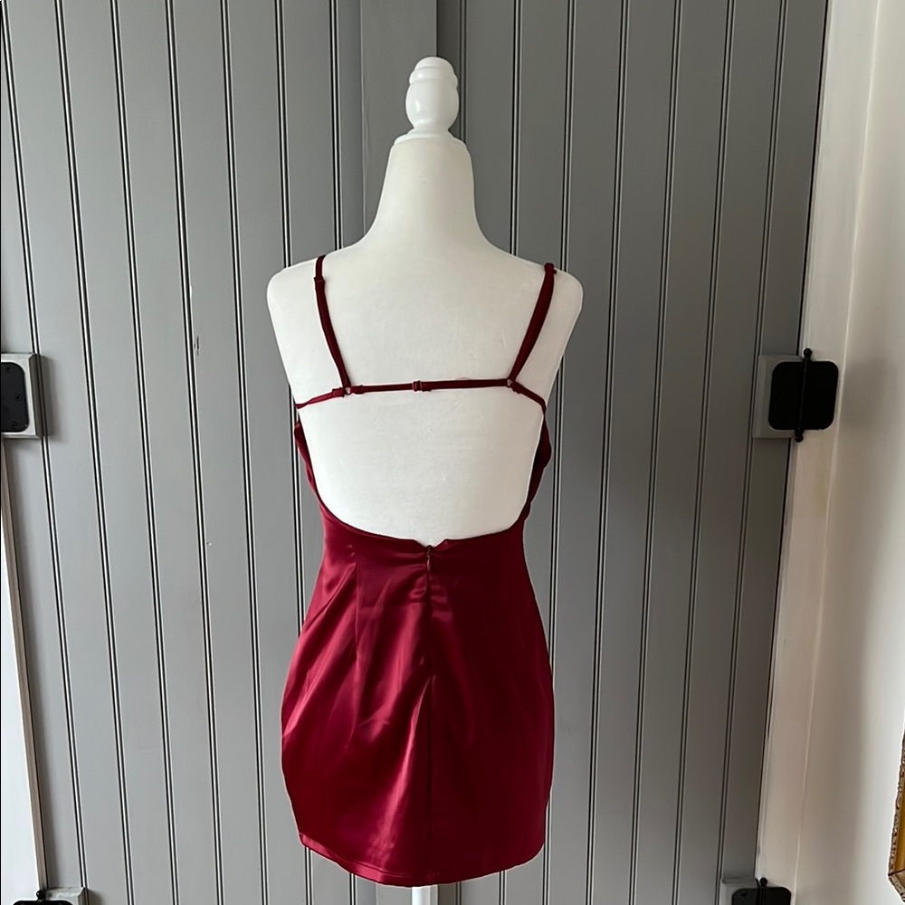 Superdown Red Mini Dress - Picture 2 of 4